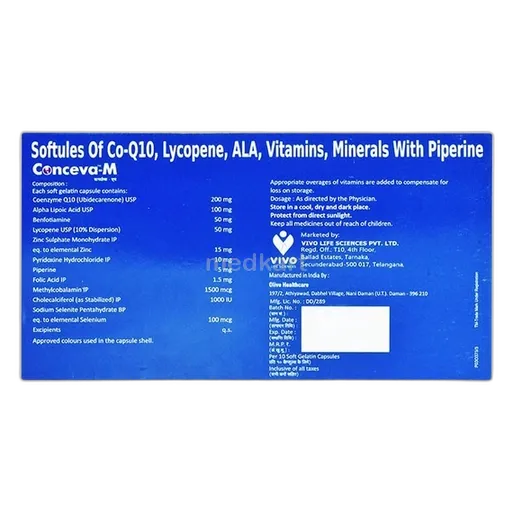 conceva m tablet 10's